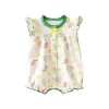 2024 newborn baby Summer clothes rompers girls overalls short Sleeve bodysuit cotton baby clothing jumpsuit Baby Girl onesies - Image 16