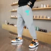 Boys Jogger Sports Pants Luminous Lightning Print Kids Cotton Long Sweatpant Cartoon Running Trousers with Pocket - Image 12
